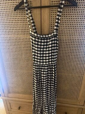LOFT | Dresses | Loft Green Striped Maxi Dress | Poshmark